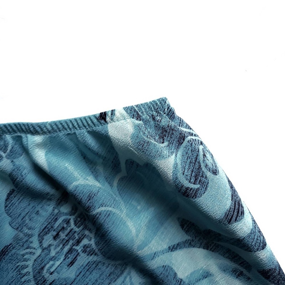 Dana Kay Tropical Print A-Line Skirt - Picture 2 of 5